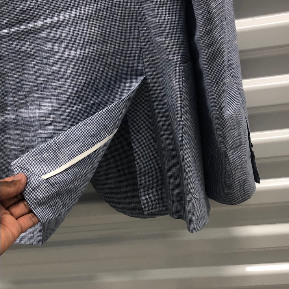 Men's Light Blue Blazer - Picture 8 of 8